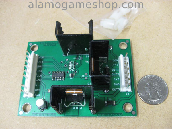 (image for) Magnet Controller Board to Data East Pin - Click Image to Close