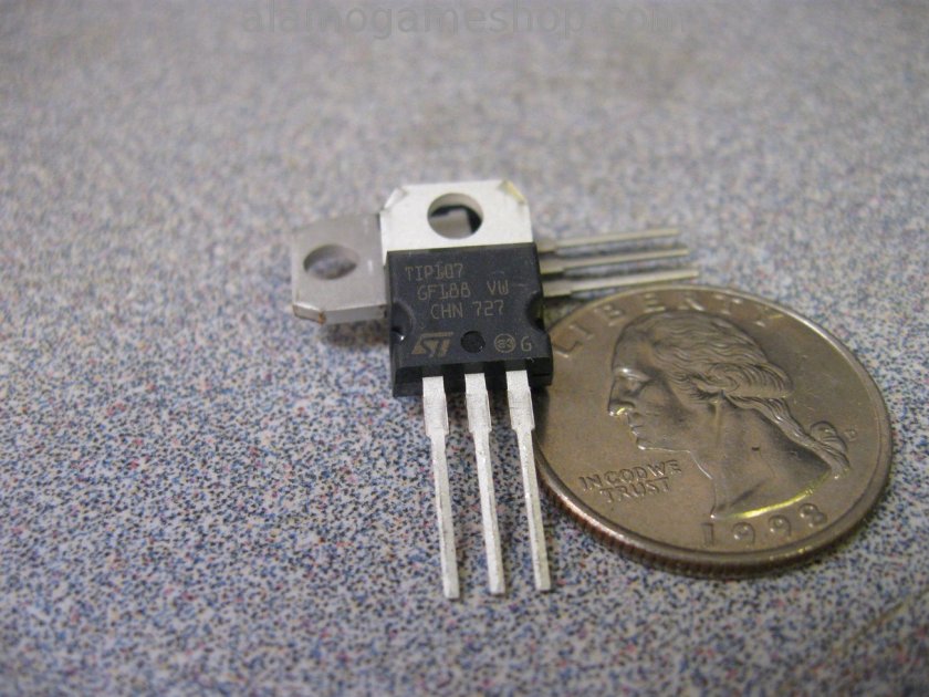 TIP107 Transistor, PNP Darlington, 100v - Click Image to Close