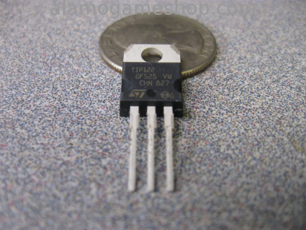 (image for) TIP122 Transistor, NPN Darlington, 100v - Click Image to Close