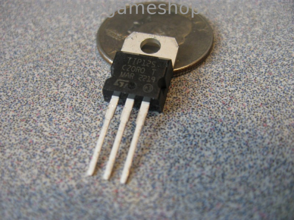 (image for) TIP125 Transistor, PNP Darlington, 60v 5a - Click Image to Close