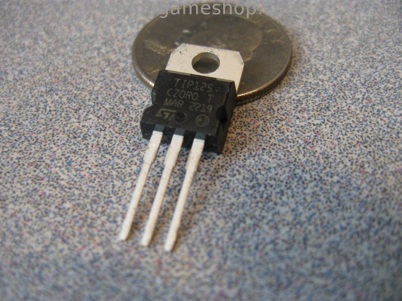 (image for) TIP125 Transistor, PNP Darlington, 60v 5a