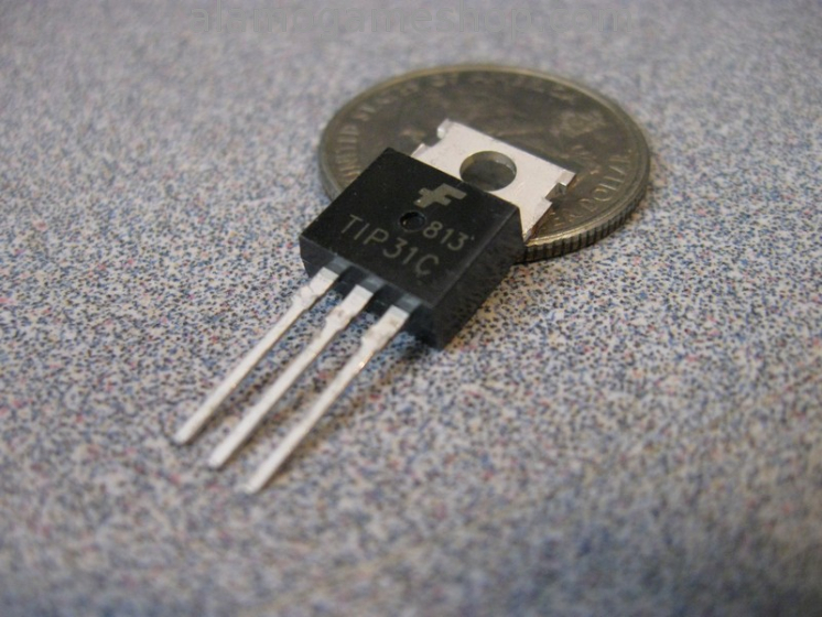 (image for) TIP31C Transistor, NPN 100v CE, 3a