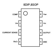 (image for) 3843 Current Mode PWM Oscillator