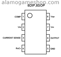 (image for) 3843 Current Mode PWM Oscillator