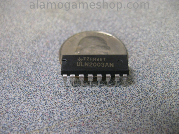 (image for) 2003 IC, Seven NPN Transistor Array - Click Image to Close