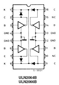 (image for) 2064B Quad Darlington Switch