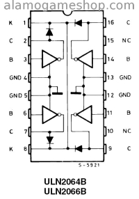 (image for) 2064B Quad Darlington Switch