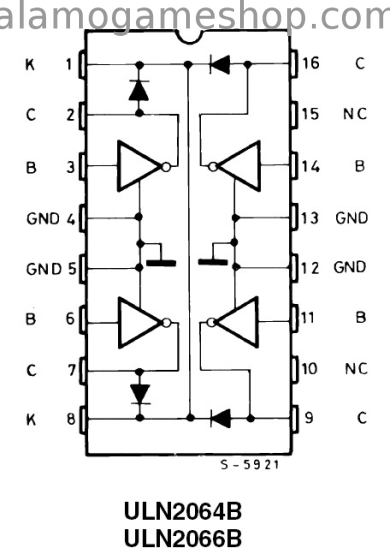 (image for) 2064B Quad Darlington Switch