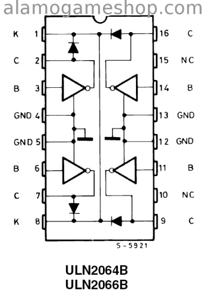 (image for) 2064B Quad Darlington Switch