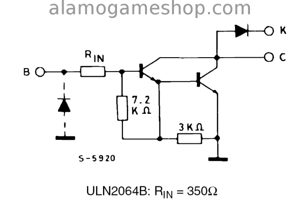 (image for) 2064B Quad Darlington Switch