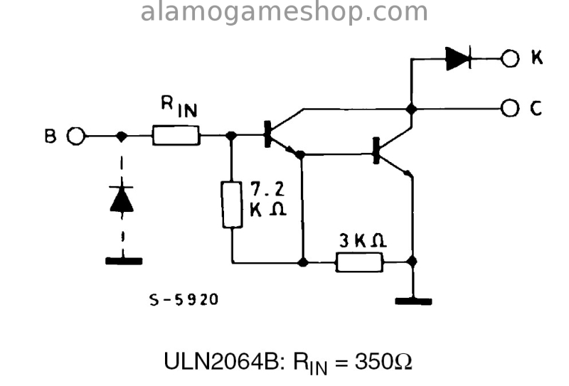 (image for) 2064B Quad Darlington Switch