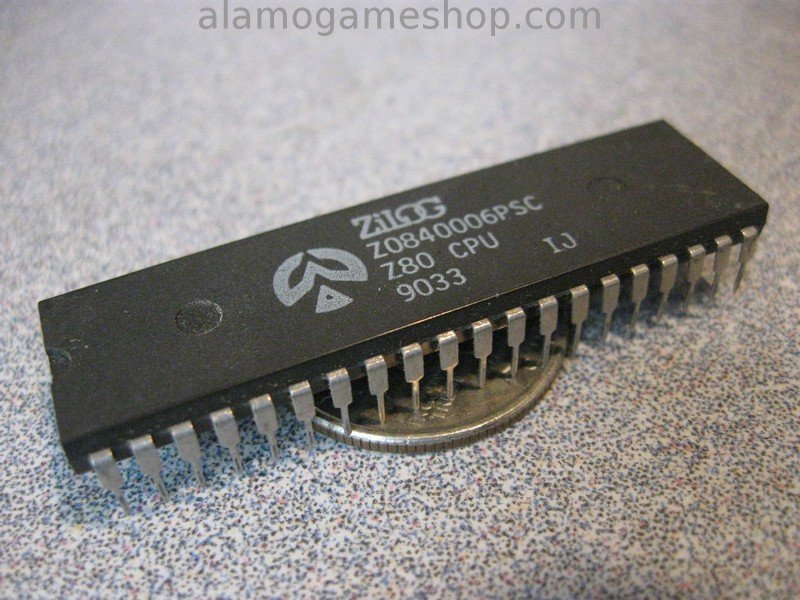 (image for) Z80B Micropocessor 6.17MHz Zilog