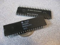 Z8002 Microprocessor 40 pin DIP