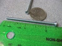 Screw Phillips 6x32x 2 1/2" long (image for) Screw Phillips 6x32x 2 1/2" long