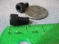 Allen Head Screw D.E. 1/4" x 20tpi x 3/8" (image for) Allen Head Screw D.E. 1/4" x 20tpi x 3/8"