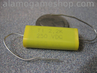 (image for) Capacitor 2.2uf 250v for flippers