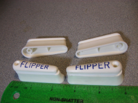 Flipper bat set - Gottlieb with blue let