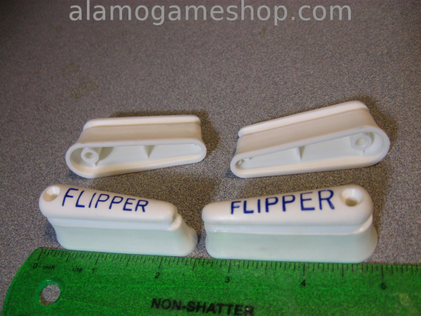 (image for) Flipper bat set - Gottlieb with blue let - Click Image to Close