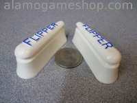 (image for) Flipper 2" Round Top Set, Raised Letter, Blue