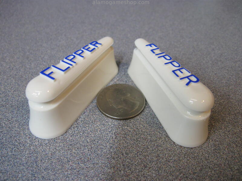 (image for) Flipper 2" Round Top Set, Raised Letter, Blue