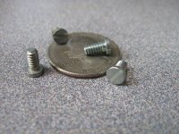 Screw 6/32 1/4" long, slotted Set Screw.