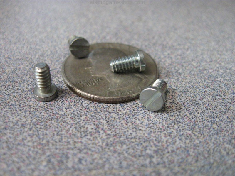 (image for) Screw 6/32 1/4" long, slotted Set Screw.