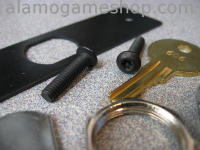 (image for) Lock Kit for Pinball Backglass, Williams