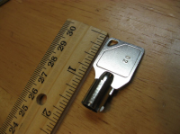 Key X02, common slot key