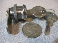 Lock, Single Bit 5/8" Keyed Different (image for) Lock, Single Bit 5/8" Keyed Different