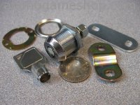 (image for) Lock, round, 5/8" Full Kit key 6086