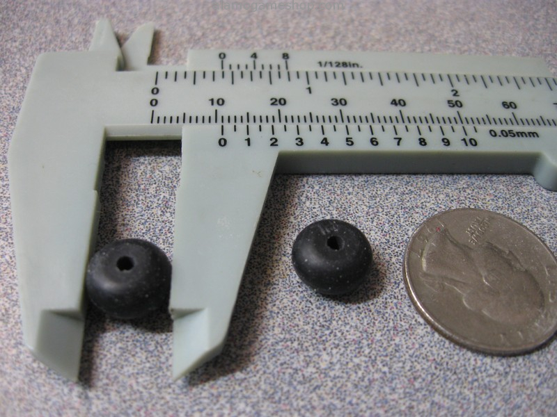 (image for) Ring Black Mini-Post 7/16"