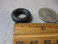 (image for) Ring Black 3/8"