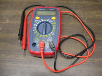 Meter - Volts and Ohms, Diode test with beep