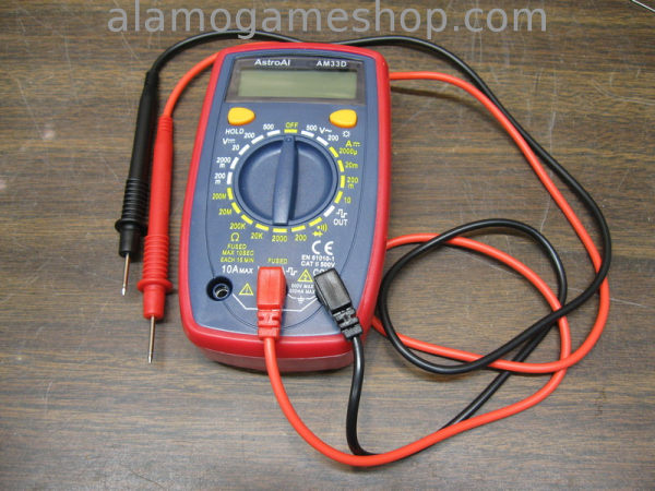 (image for) Meter - Volts and Ohms, Diode test with beep