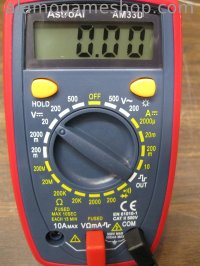 (image for) Meter - Volts and Ohms, Diode test with beep