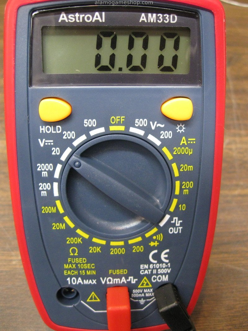 (image for) Meter - Volts and Ohms, Diode test with beep