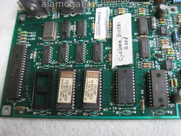 (image for) Sound Board for Williams Cyclone Pinball