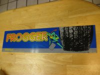 Frogger Marquee