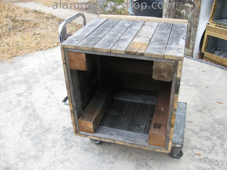 (image for) Stand for slot machines - Barn Board